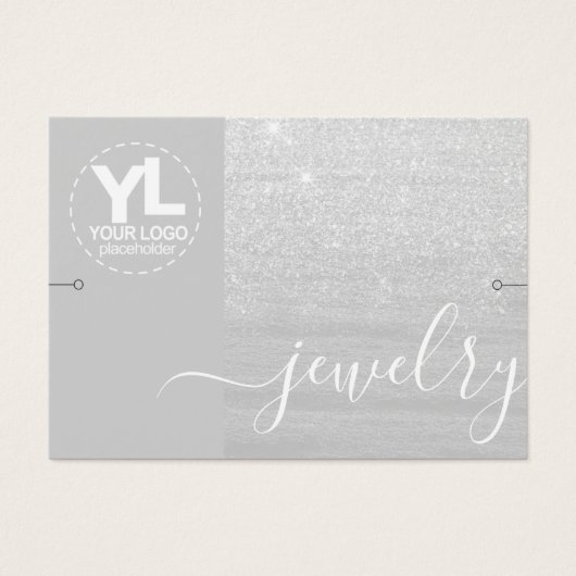 Glamour anzeigen Racelet Silver Glitzer Glam (Vorderseite)