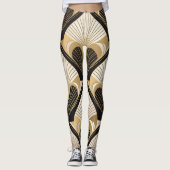 Glamour Art Déco Leggings (Vorderseite)