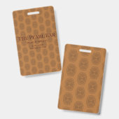 Glamour Ausweis (Vorder- & Rückseite)