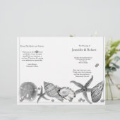 Glamour Beach in Silver Wedding Programm (Stehend Vorderseite)