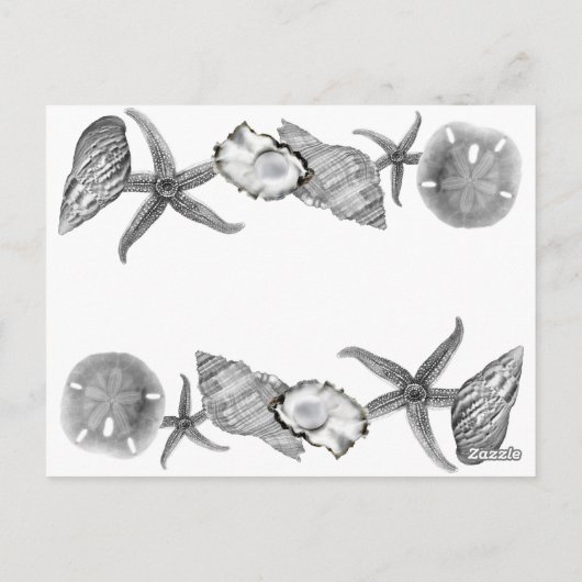 Glamour Beach in Silver Wedding Tischnummer (Rückseite)