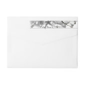 Glamour Beach Silver Wedelwrap um Label (Rückseite)