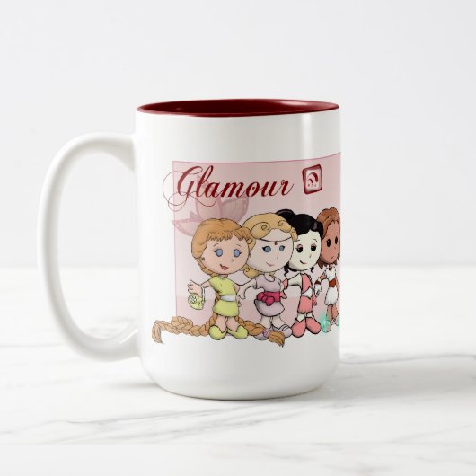 Glamour - Becher Zweifarbige Tasse (Links)