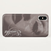 Glamour bemalt Mono Mode iPhone Gehäuse Case-Mate iPhone Hülle (Rückseite (Horizontal))