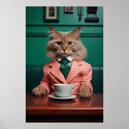 Glamour Bengalisch Cat Poster