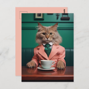 Glamour Bengalisch Cat Postkarte