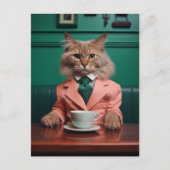 Glamour Bengalisch Cat Postkarte (Vorderseite)