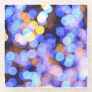 Glamour Blue Lights Getränkekammer Glasuntersetzer