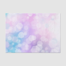 Glamour Blue und Lila Sparkling Bokeh Seidenpapier