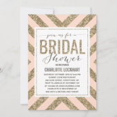 Glamour| Brautparty Einladung (Vorderseite)