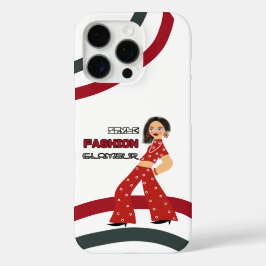 Glamour Case-Mate iPhone Hülle (Rückseite)