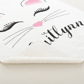 Glamour Cat Face Sherpadecke (3/4)