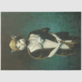 Glamour Cat Lady Tissue Paper Seidenpapier (Vorderseite)