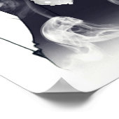 Glamour Cat Poster (Ecke)