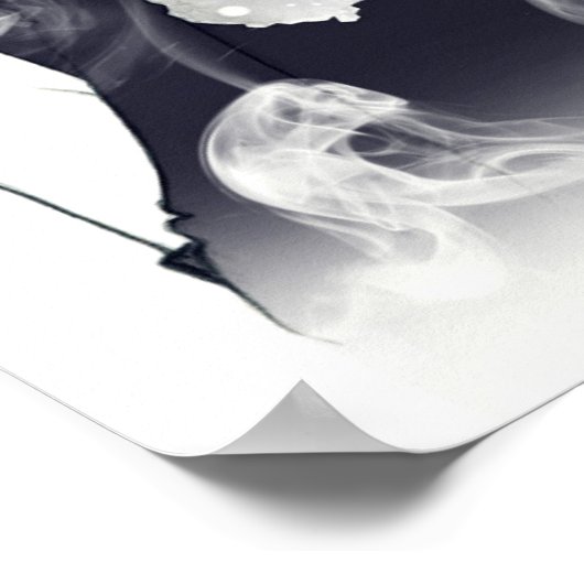 Glamour Cat Poster (Ecke)