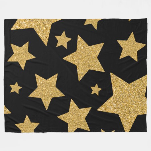 Glamour Celestial Night Sky Fleecedecke (Vorderseite (Horizontal))