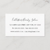 Glamour Chic Gold Glitzer Sequins Moderne Treuekarte (Rückseite)