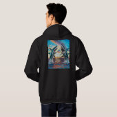 Glamour Chomp-Shark Breaching for Shiny Gems- Hoodie (Schwarz voll)