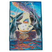 Glamour Chomp-Shark Breaching for Shiny Gems- Mittlere Geschenktüte (Vorderseite)