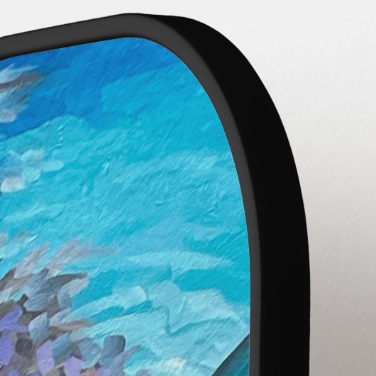 Glamour Chomp-Shark Breaching for Shiny Gems- Pickleball Schläger (Linke Seite)