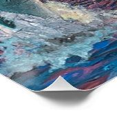 Glamour Chomp-Shark Breaching for Shiny Gems- Poster (Ecke)