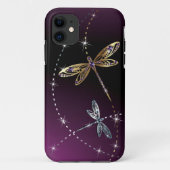 Glamour-Diamant-Schmetterling Case-Mate iPhone Hülle (Rückseite)