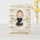 Glamour Diamond Geburtstagskarte Karte (Gelbe Blume)