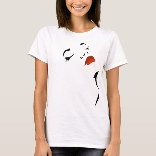 Glamour Face T - Shirt (Vorderseite)