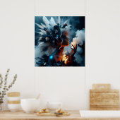 Glamour Fashion Luxus Fantasy Märchen Foto Poster (Küche)