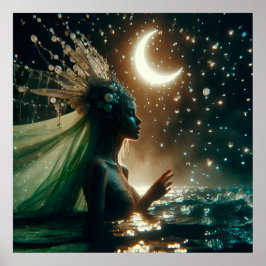 Glamour Fashion Luxus Fantasy Märchen Foto Poster