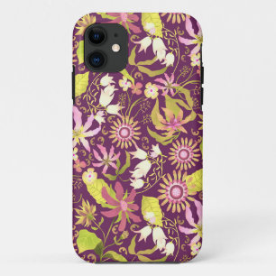 Glamour Floral Brown Case-Mate iPhone Hülle
