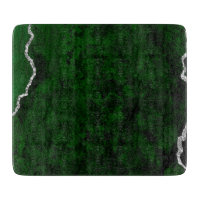 Glamour Forest Green Marmor Chic Silver Glitzer