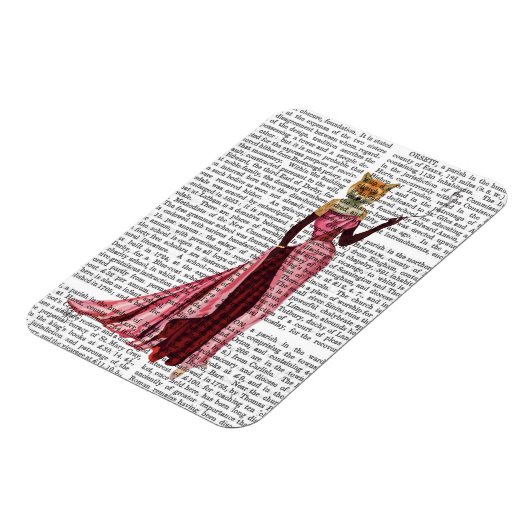 Glamour Fox in Rosa Magnet (Linke Seite)