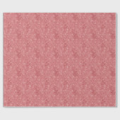 Glamour Funkelnd Pink Glitzer Geschenkpapier (Flach)