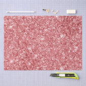Glamour Funkelnd Pink Glitzer Seidenpapier (Handwerk)