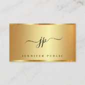 Glamour für Handschrift mit benutzerdefiniertem Te Visitenkarte (Vorderseite)