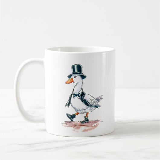 Glamour Gander Kaffeetasse (Links)