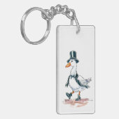 Glamour Gander Schlüsselanhänger (Vorderseite links)