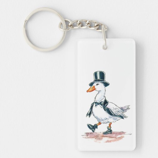 Glamour Gander Schlüsselanhänger (Vorderseite)