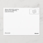 Glamour Girl Postcard Postkarte (Rückseite)