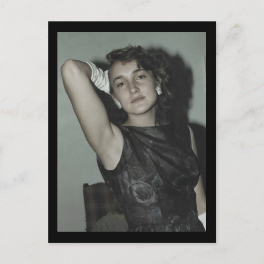 Glamour Girl Postcard Postkarte (Vorderseite)