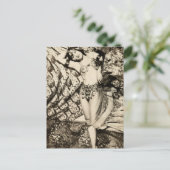 Glamour Girl Postkarte (Stehend Vorderseite)