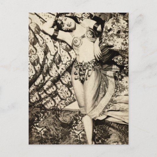 Glamour Girl Postkarte (Vorderseite)