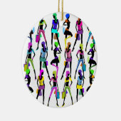 Glamour Girls Keramik Ornament (Rechts)