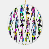 Glamour Girls Keramik Ornament (Links)