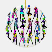 Glamour Girls Keramik Ornament (Hinten)