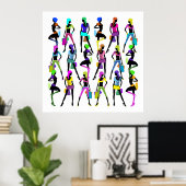 Glamour Girls Poster (Heimbüro)