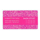 Glamour Glamour Hot Pink Panther Pattern Spots (Vorne)