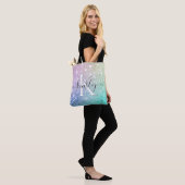 Glamour Glitzer Holograph Hübsch Personalisiert Tasche (Am Model)