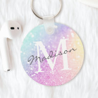Glamour Glitzer Holograph Mit Monogramm Hübsch